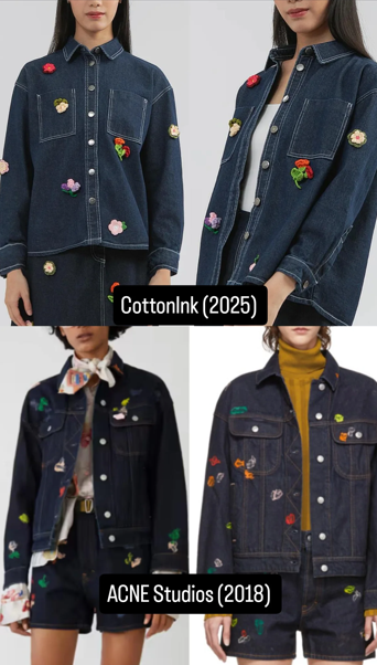 Cotton Ink diduga tiru Acne Studio [instagram]